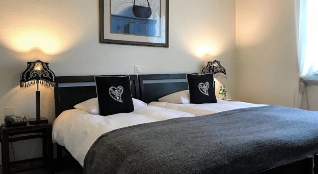 Двухместный номер Standard с частичным видом Hostellerie de Genève