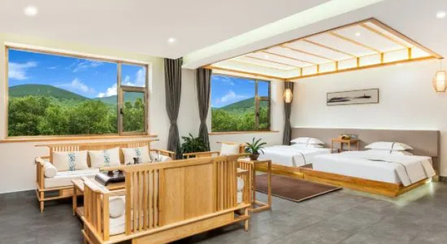 Люкс Deluxe Wutai Mountain Miaoyin Ju Boutique Homestay