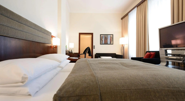 Семейный номер Standard Hotel de France Wiesbaden City