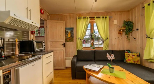 1 soveværelse i lejlighed med udsigt Bø Camping og Hytter