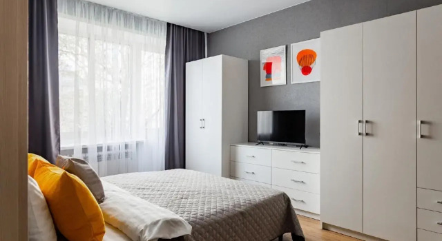AppArtService Apartments on Nakhimovsky Avenue 59, Rezervovat Apartmán Hotely v UZAO Area s parkováním, Parkování