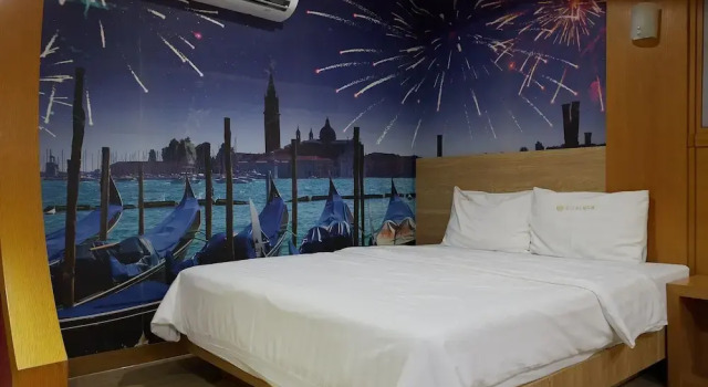 Трёхместный номер Deluxe с красивым видом из окна Hotel Head-One