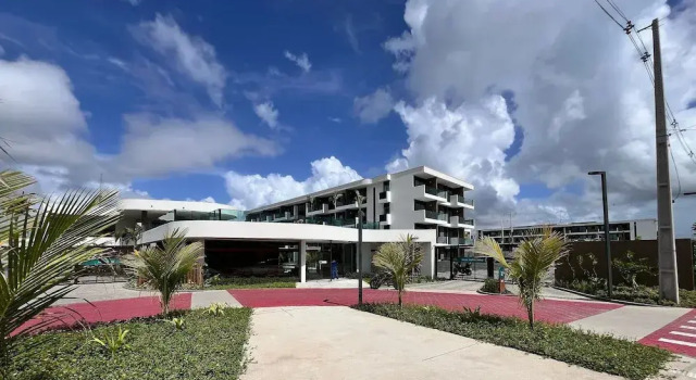Flat luxo com varanda gourmet no Makia, Varaa Hotelli SPA-hotellit kohteessa Bahia, SPA