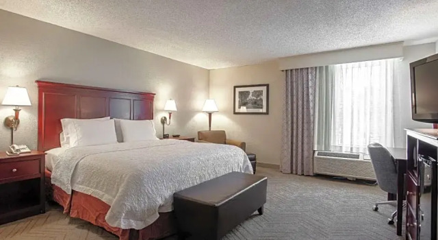 Люкс c 1 комнатой Hampton Inn & Suites Williamsburg-Richmond Road