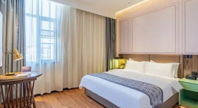Двухместный люкс Deluxe GEM Hotel (Anqing Wangjiang County Economic Development Zone Fengqi Road)