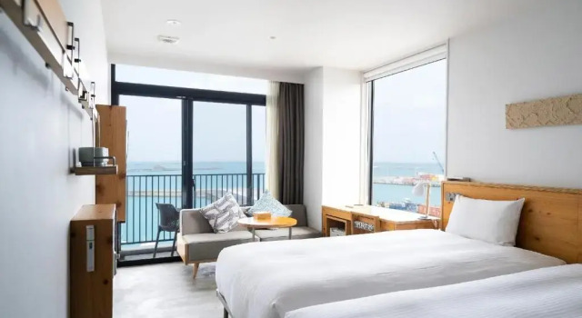 Camera doppia Corner con vista mare Hotel Locus