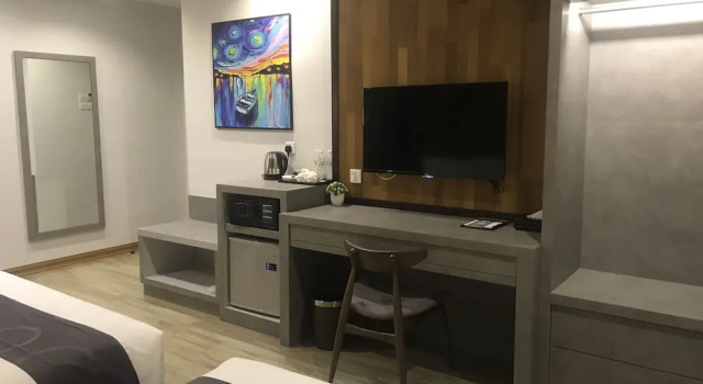 Трёхместный номер Deluxe с видом на город Frame Hotel