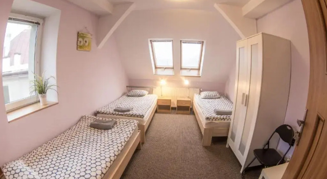 Трёхместный номер Standard Fitness Hostel