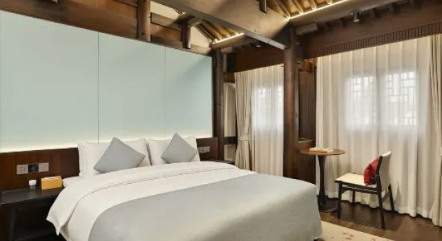 Семейный люкс Дуплекс Hangzhou Huhengmao Former Residence · SCHOLARS BOUTIQUE Hotel