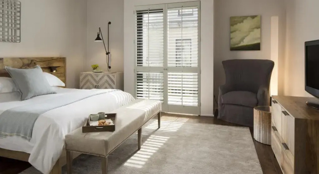 Номер Standard с балконом и с красивым видом из окна Hotel Healdsburg