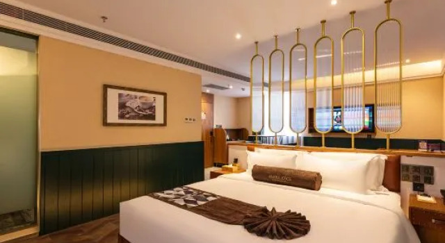 Люкс Deluxe James Joyce Coffetel Hotel (Beijing Fengtai Huaxiang Xinfadi Subway Station)