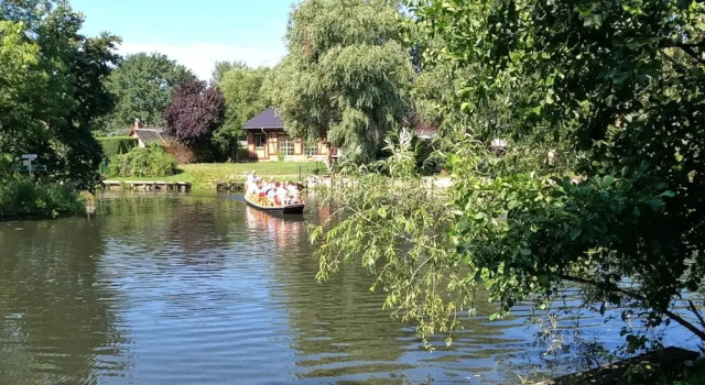 Коттедж Ferienhaus Direkt an der Spree