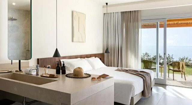 Двухместный номер Standard с балконом и с видом на море Armacera Resort