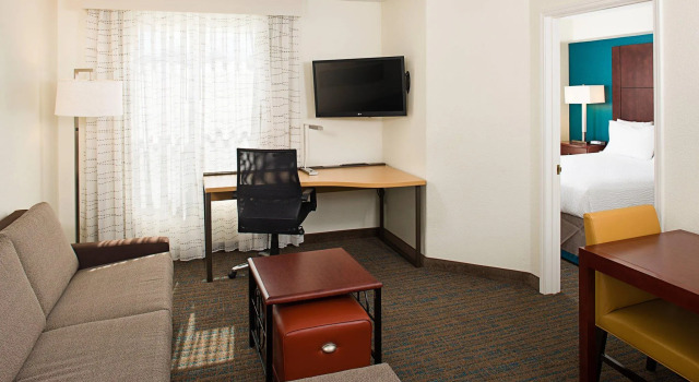 Двухместный люкс c 1 комнатой Residence Inn by Marriott San Jose South