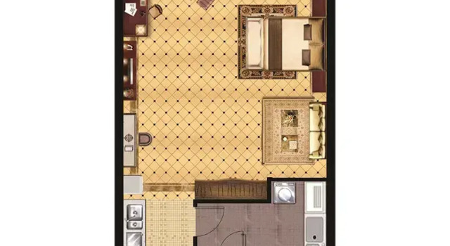Студия Kantharyar Serviced Apartment