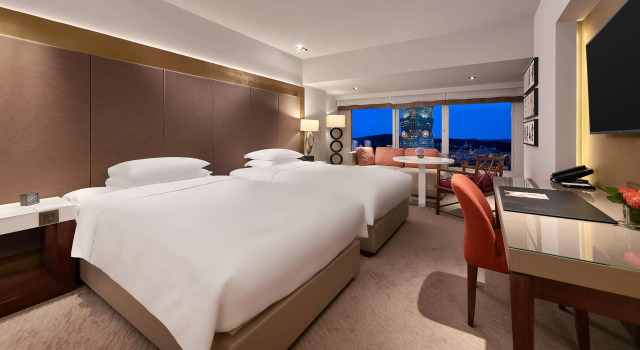 Двухместный номер клубный доступ Grand Hyatt Taipei
