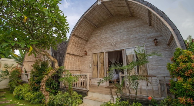 Вилла Deluxe c 1 комнатой с видом на сад Wana Shanti Villa