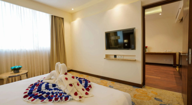 Двухместный люкс Best Western Plus Chandigarh Mohali.