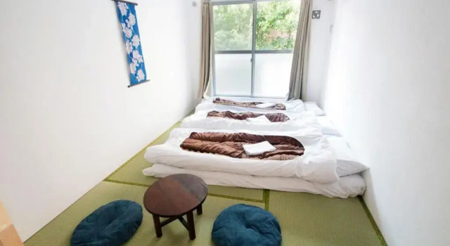 Трёхместный номер Japanese Style Sakura Hotel Nippori