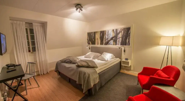 Двухместный номер Standard с видом на горы Hotel Rusthållargården
