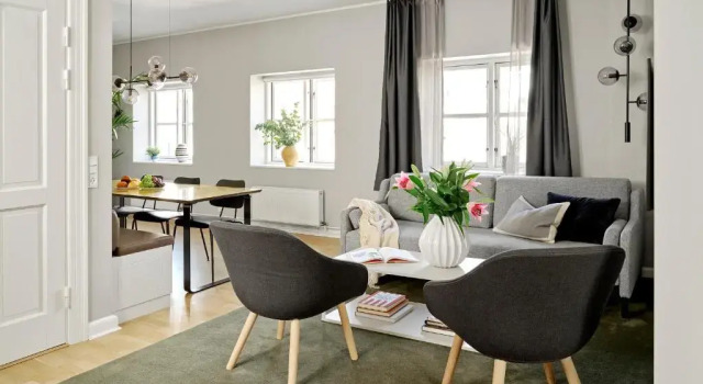 Апартаменты с 2 комнатами Rosenborg Hotel Apartments