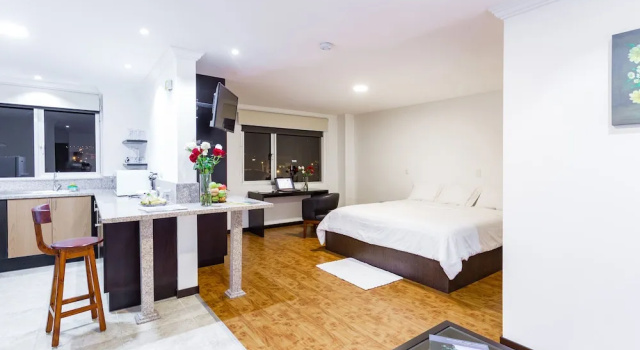 Апартаменты c 1 комнатой с видом на город Gaviota Apartments & Suites
