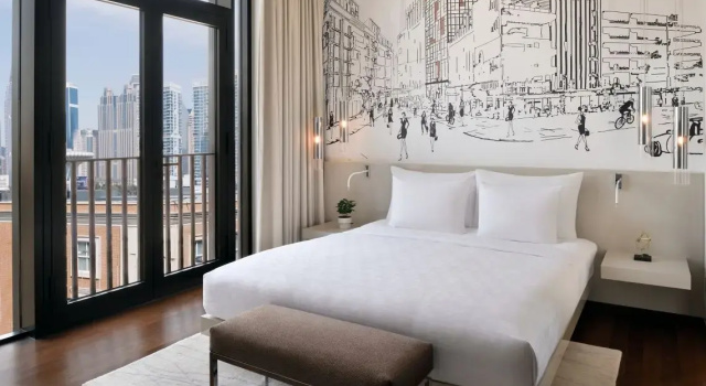 Двухместный люкс Executive c 1 комнатой La Ville Hotel & Suites CITY WALK Dubai, Autograph Collection