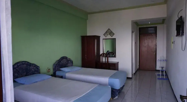 Deluxe kamer Hotel Surya Indah