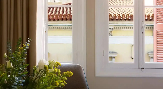 Люкс с видом на город Vrachos Athens Suites