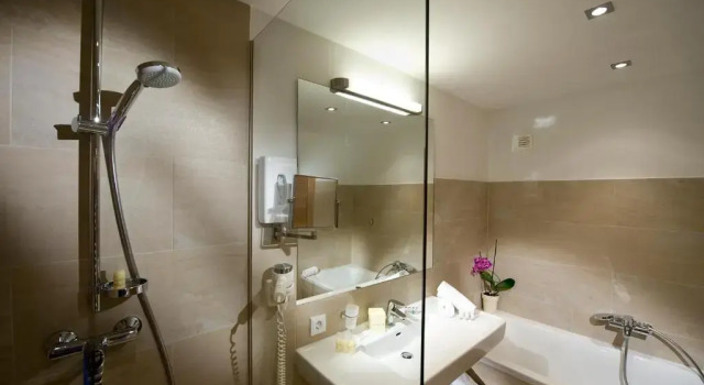 Полулюкс с видом на горы Hotel Leonhard