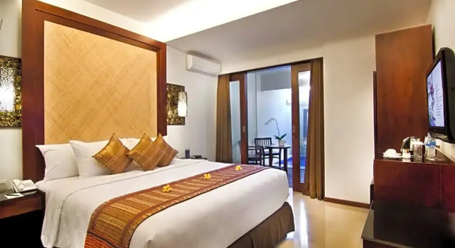 Двухместный номер Premium с мини-бассейном Best Western Kuta Villa