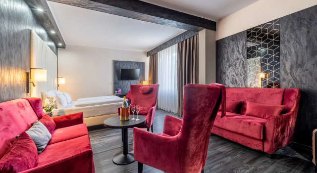 Двухместный номер Premium с видом на озеро PLAZA Premium Schwerin