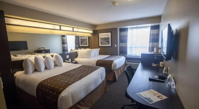 Четырёхместный номер Business Microtel Inn & Suites by Wyndham Whitecourt