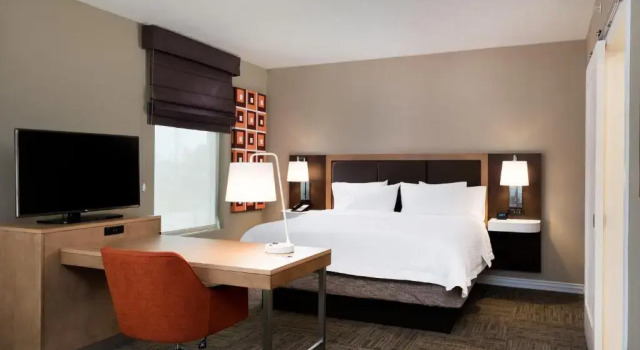Одноместная студия Hampton Inn & Suites West Melbourne-Palm Bay Road