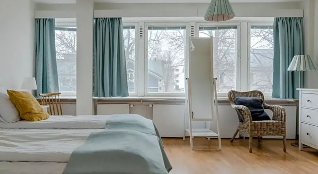 Standardní Dvoulůžkový s manželskou postelí pokoj Hotel Bulevard Hanko