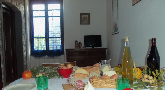 Семейные апартаменты с 2 комнатами с видом на город Agriturismo A Veggia Vigna
