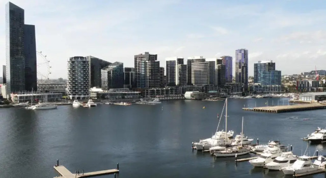Апартаменты Luxury с 2 комнатами с видом на гавань Melbourne Private Apartments - Collins Wharf Waterfront, Docklands