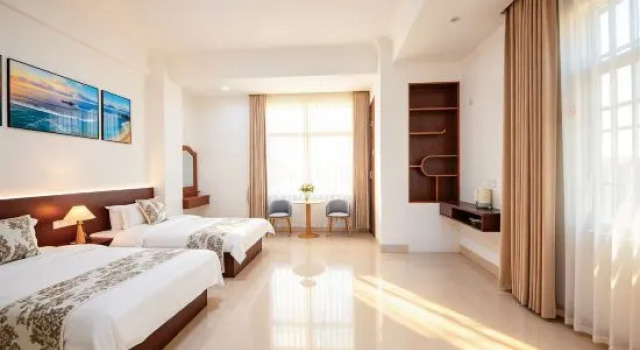 Люкс с 4 комнатами с видом на море Jia Mei Resort