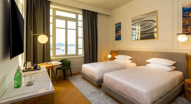 Двухместный номер Standard с видом на море Hyatt Regency Zadar
