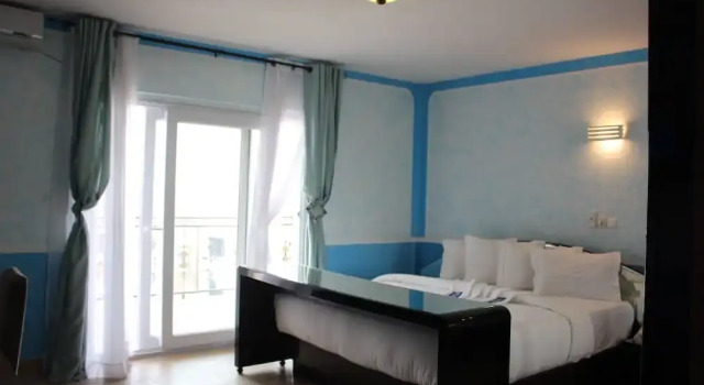 Standardowy dwuosobowy pokój i balkonem Hôtel Résidence St David