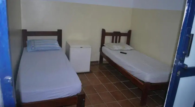 Кровать в общем номере (мужской номер) Albergue Hostel Palmas