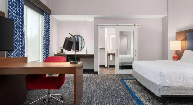 Двухместная студия Hampton Inn & Suites by Hilton Pittsboro