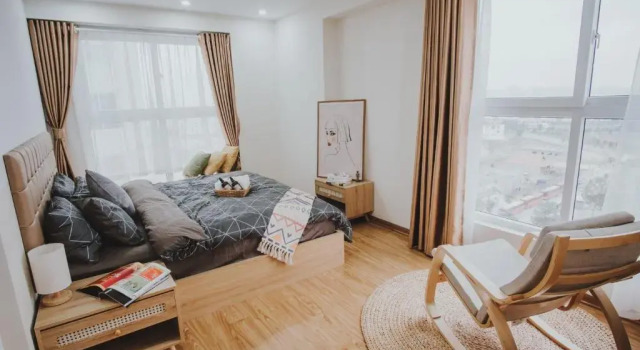 BunHomestay ☆ SEA-View BEDROOM 3BR/apt☆Netflix+Pool☆Near Harbour