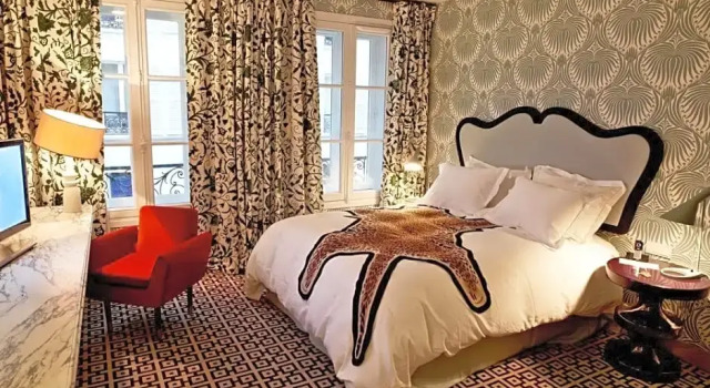 Номер Deluxe Hôtel Thoumieux