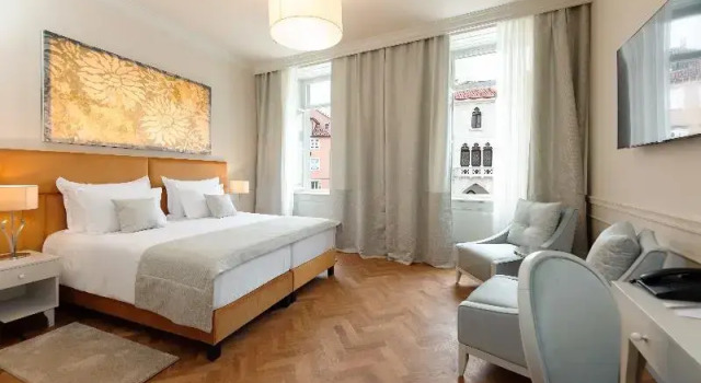Двухместный номер Deluxe с видом на город Heritage hotel Santa Lucia