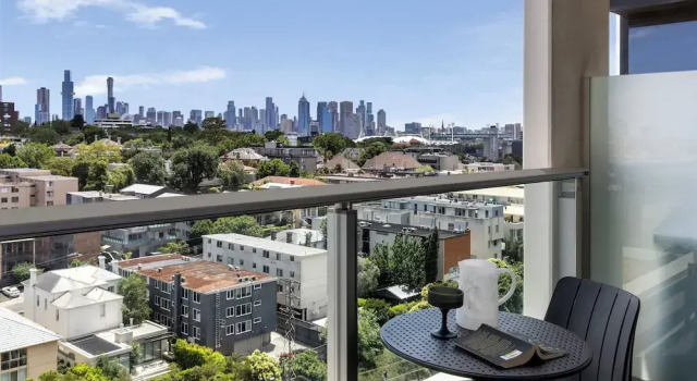 Апартаменты c 1 комнатой с балконом Punthill South Yarra Grand