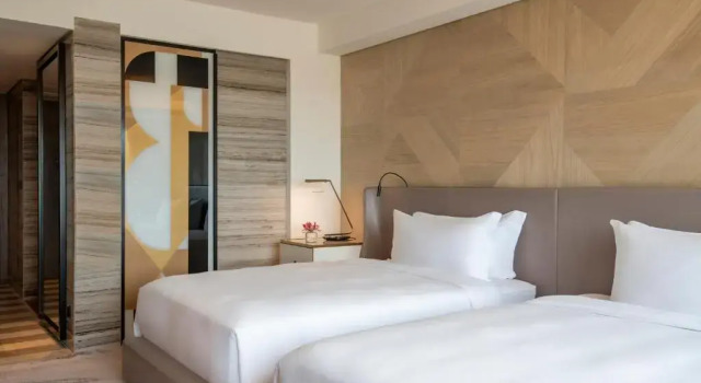 Deluxe Twin room with sea view Rixos Gulf Hotel Doha