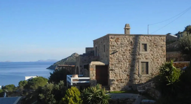 Коттедж с 2 комнатами с видом на море Theologos Houses