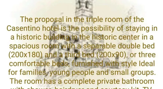 Номер Standard Albergo Casentino