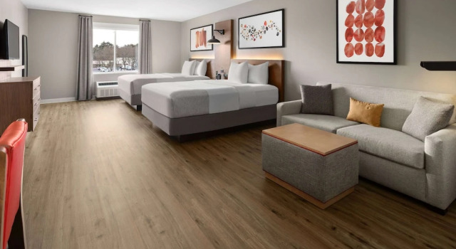 Четырёхместный люкс Hawthorn Extended Stay by Wyndham Williston/Burlington